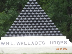 They have these all over, I think this is where the various General had their Head Quarters