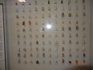 These are all various Civil War bullets