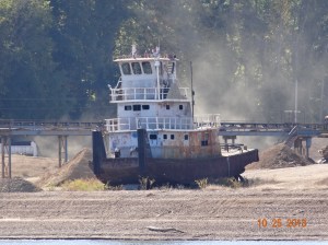 Tug on Shore
