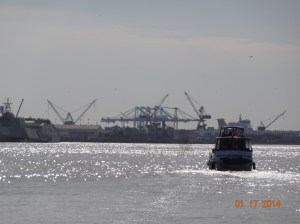Canadian Boat in Mobile Bay