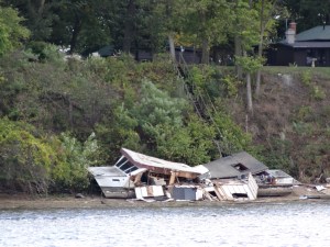 Smashed Boat