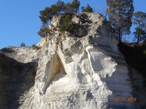 White Sand Cliff