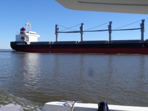 Big Boat close to us