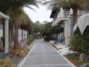 View down to Ships Store