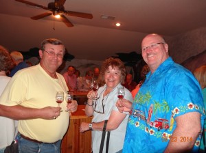 Yum!  Free wine samples