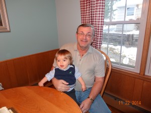 Papa and Grandson
