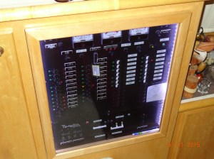 Lights in the electrical panel