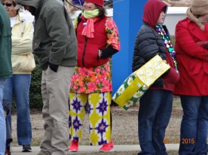 She must like flowers