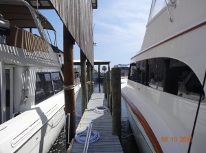 This is looking down our only finger