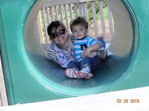 I like playing with Mommy