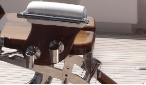 Close up of fighting Chair