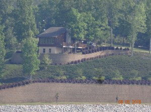 Wow!  More like a castle and look at that sea wall