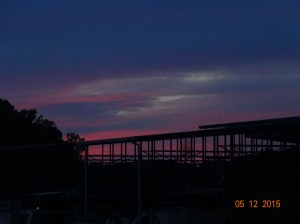 Pink night, sailors delight