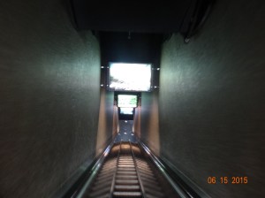 Escalator going up?