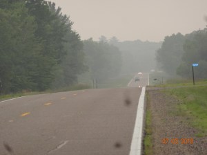 That is smoke, not fog