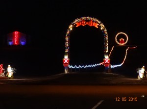 This goes up a driveway