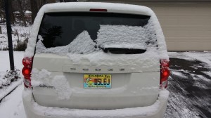Brrr, poor van