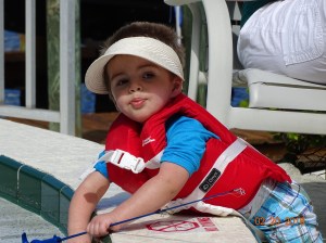 I think I just like playing in the water