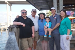 What a handsome family we are