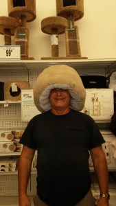 Captain Gary and his new hat