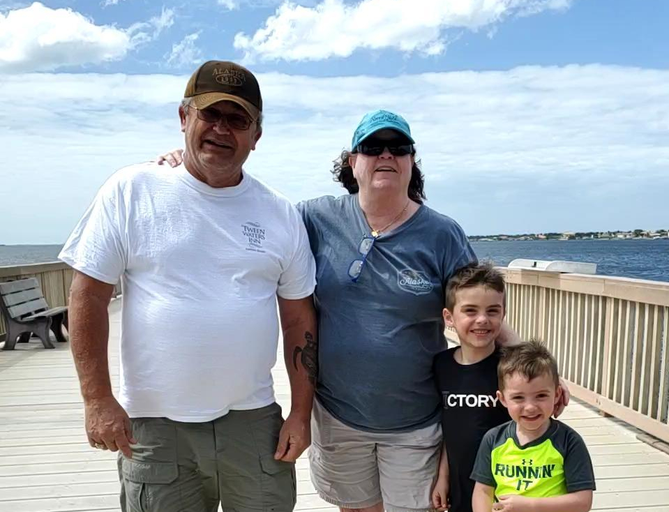 20200309 Kids with Mema and Papa